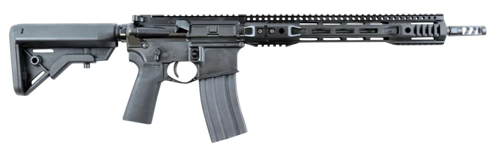 Franklin Armory 1266BLK M4-HTF Semi-Auto 5.56 NATO 30+1 Rifle: Black Hard Coat Anodized, Adjustable Stock, CA Compliant