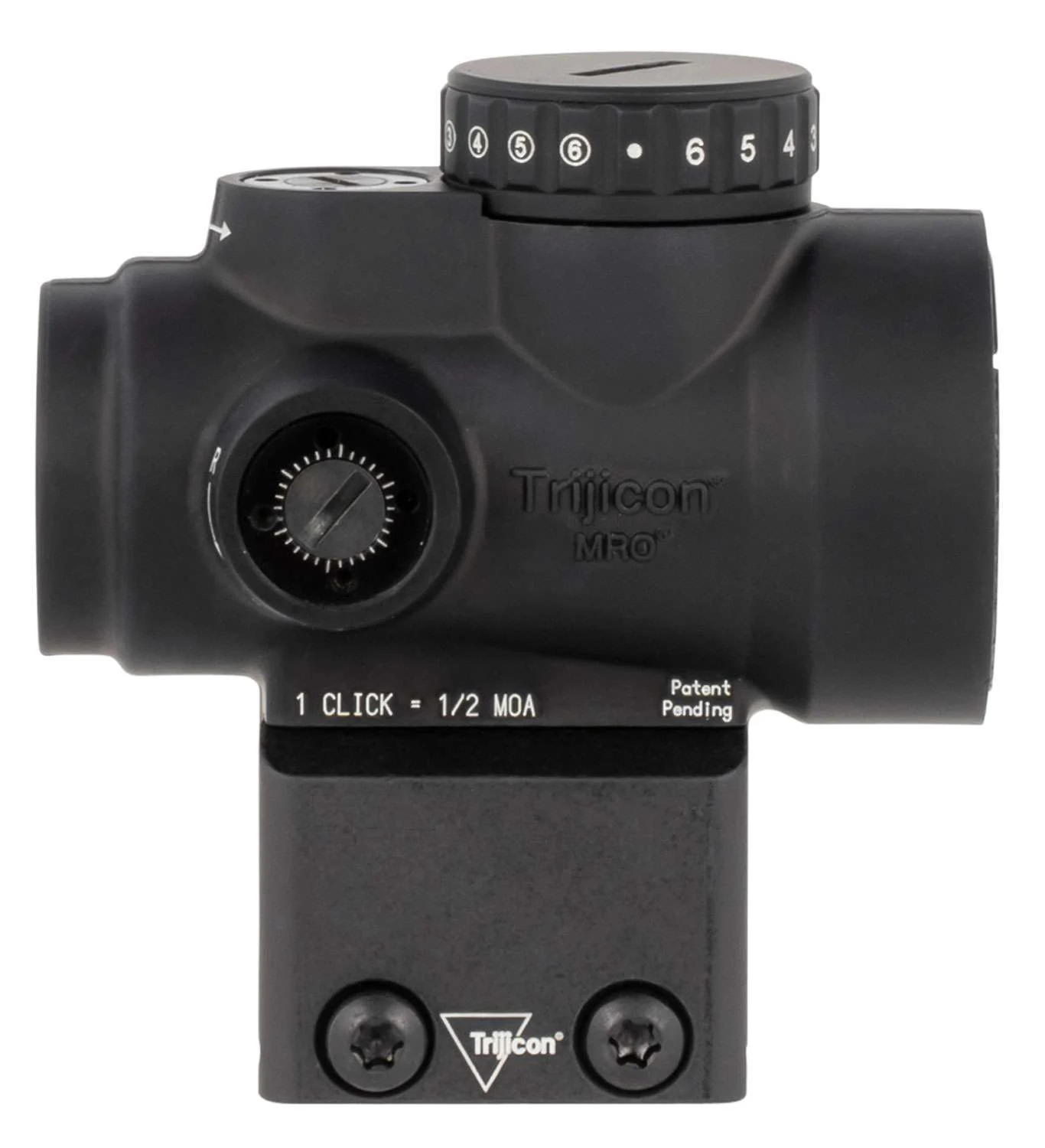 Trijicon 2200053 MRO HD 2.0 1x 25mm 2 MOA Illuminated 68 MOA Red/Green Dot Matte Black 1/3 CO-Witness