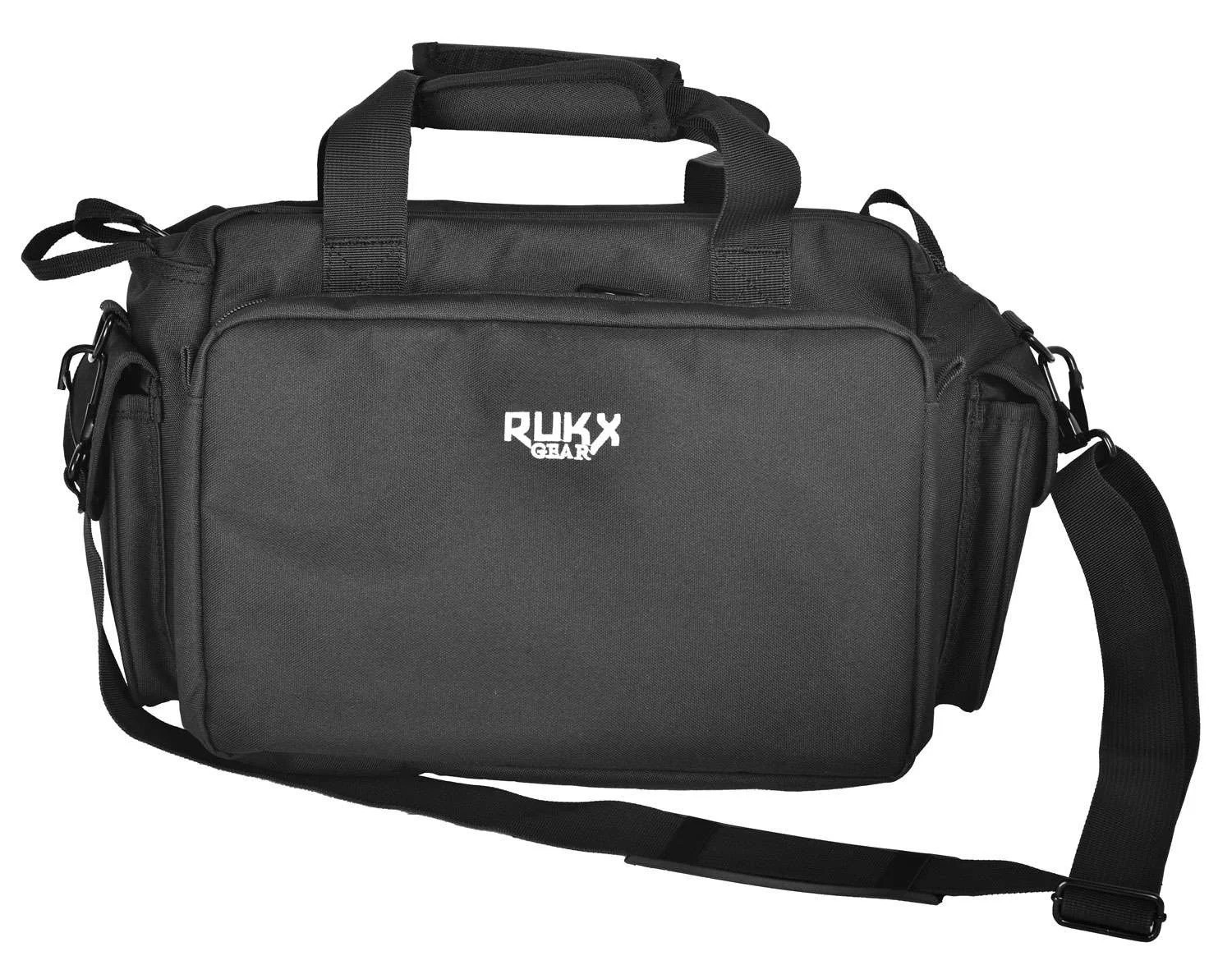 RUKX GEAR ATICTRBB Tactical Range Bag16" Black Black 600D Polyester