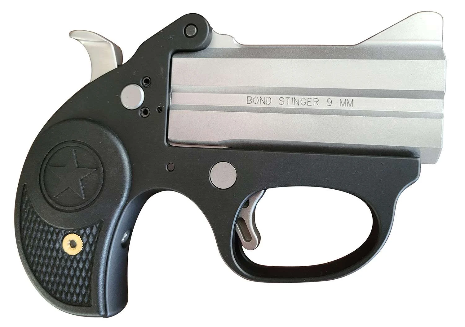 Bond Arms BASL-9MM Stinger 9mm 2Rd Derringer: Compact design, perfect for concealed carry.