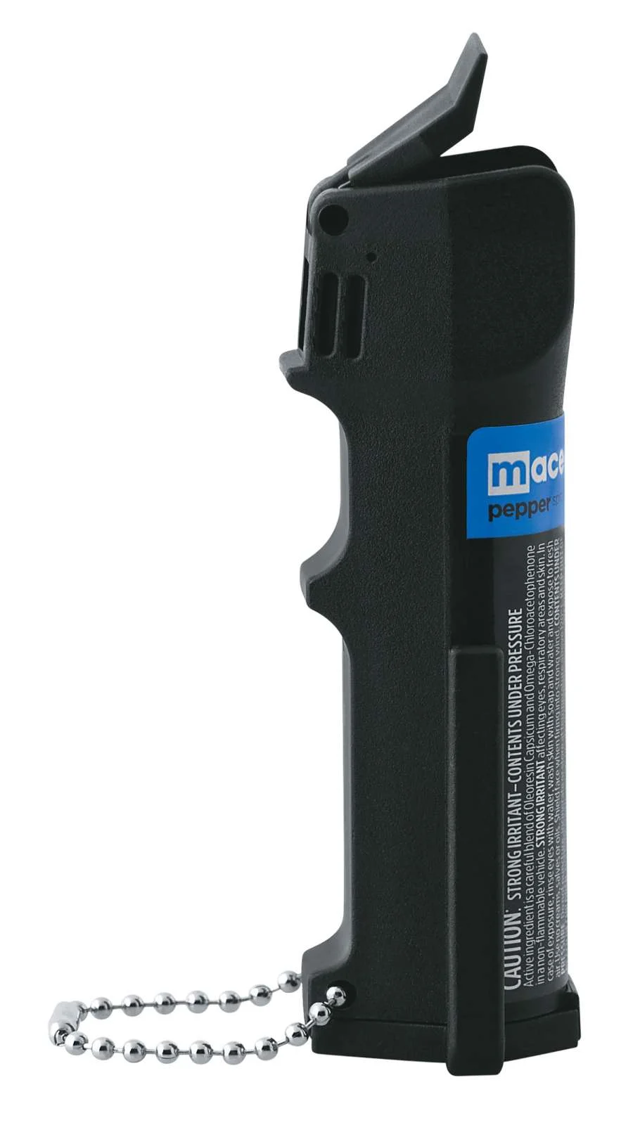 Mace 80750 Police Personal Pepper Spray 18 Grams OC Pepper 12 ft Range Black