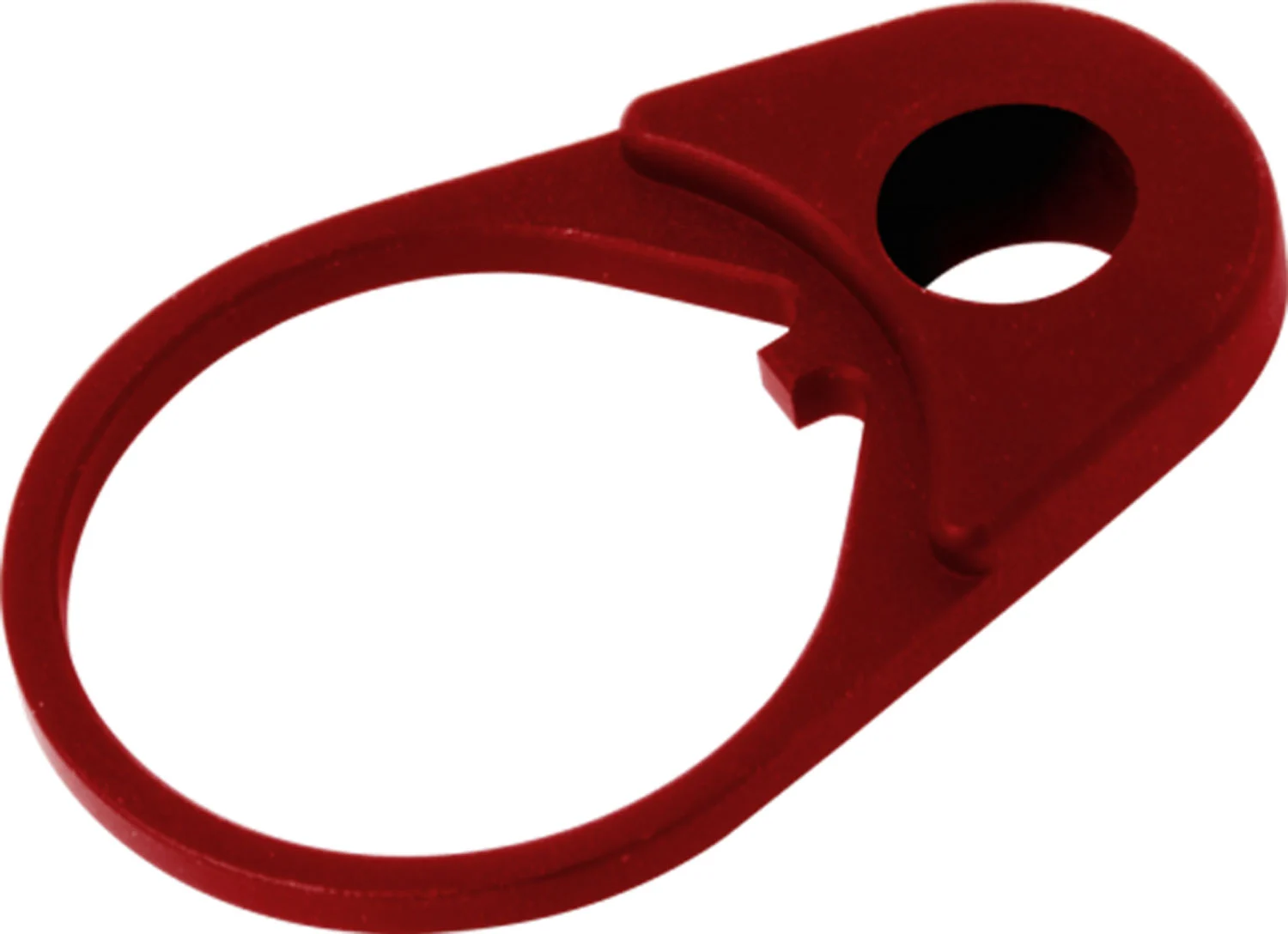 TIMBER CREEK OUTDOOR INC QDEPR QD End PlateQuick Detach AR Platform Red Anodized Aluminum Ambidextrous
