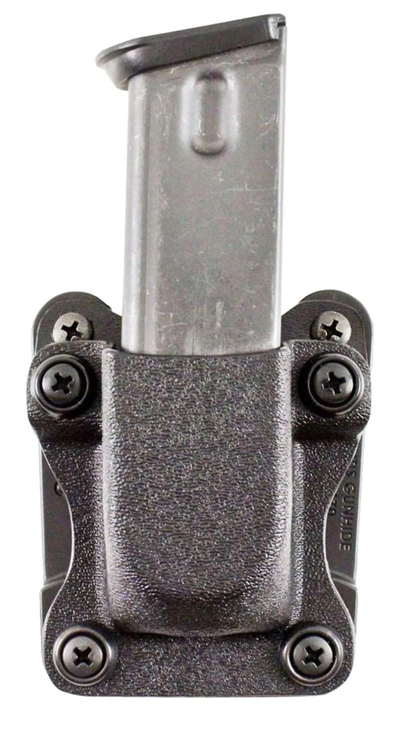 Desantis Gunhide A86KJKKZ0 Quantico Single Mag Pouch OWB Sig P365 1.5" Belt Black Kydex