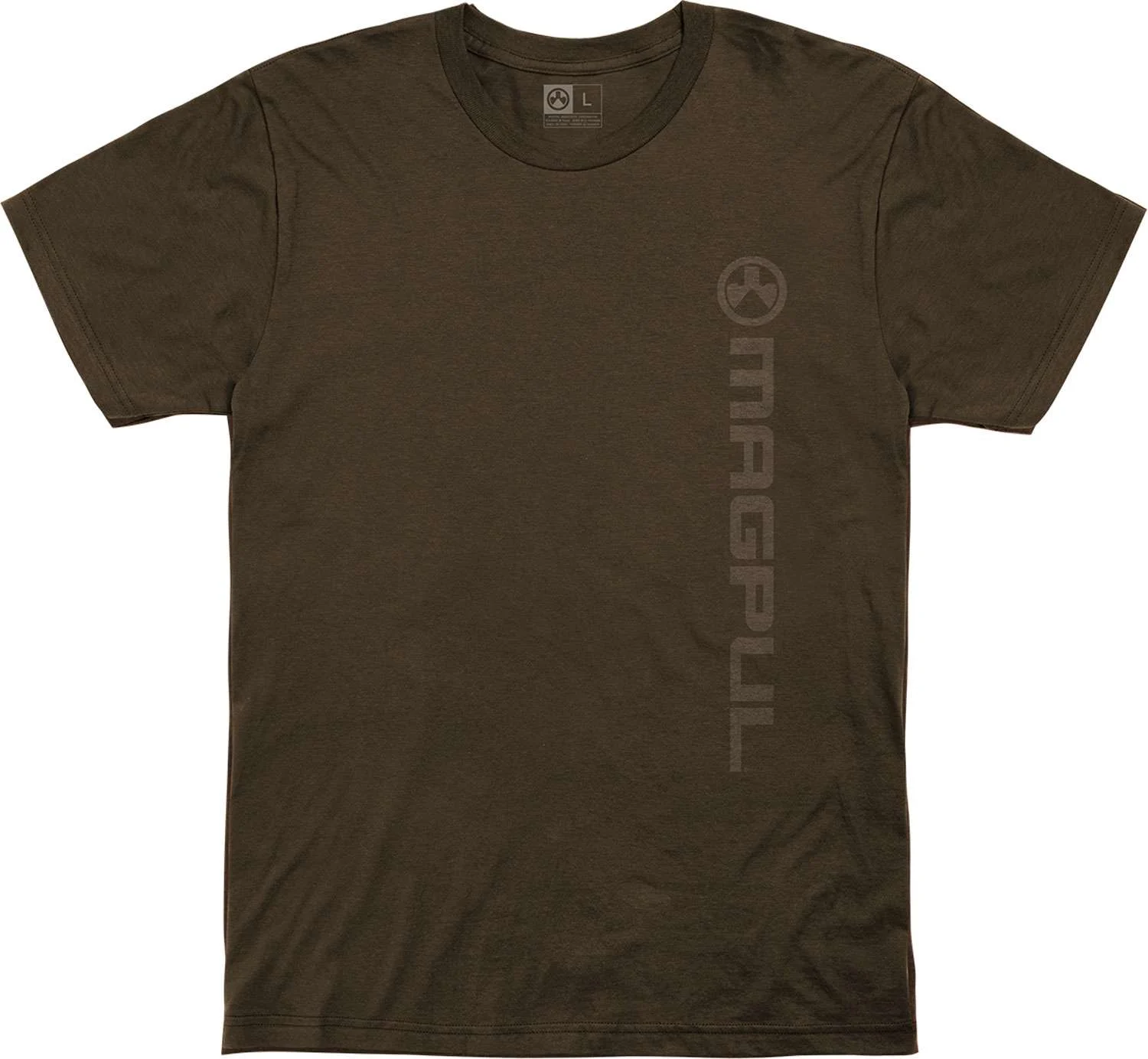 Magpul MAG1113-200-XL Vertical LogoBrown XL Short Sleeve
