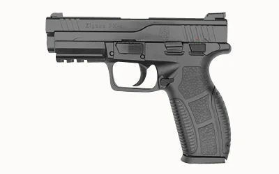 SDS Imports ZPX918RD2 PX-99mm Luger 4" 18+1 (2) Black Black Steel Slide Black Interchangeable Backstrap Grip