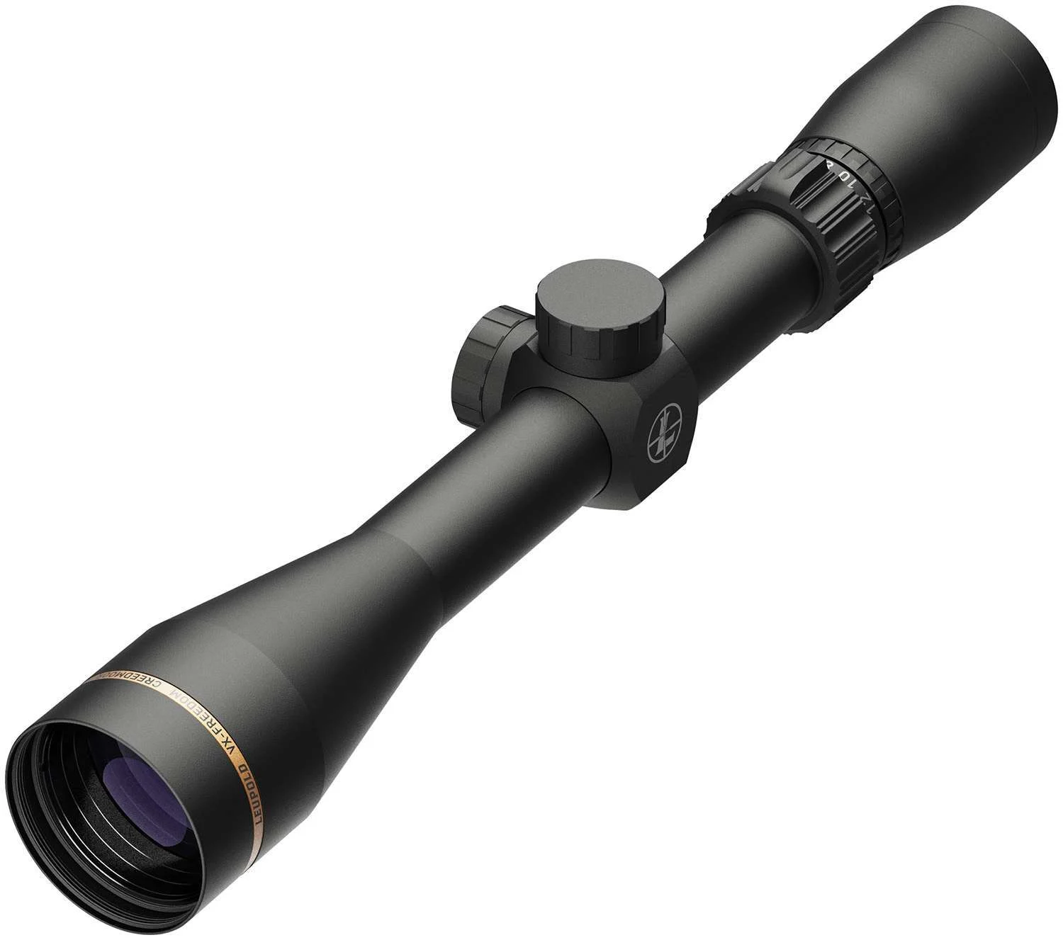 Leupold 179313 VX-Freedom4-12x 40mm Obj 21.50-10 ft @ 100 yds FOV 1" Tube Matte Black Finish 6.5 Creedmoor