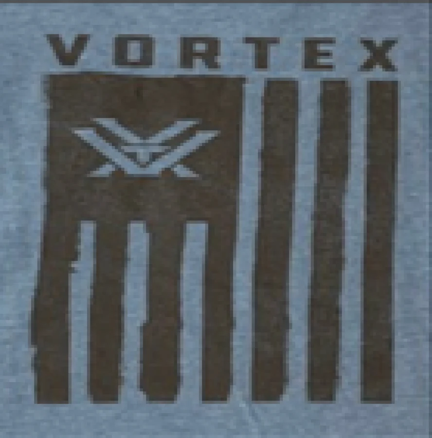 Vortex Men's Salute Short Sleeve T-Shirt, Blue, 2XL