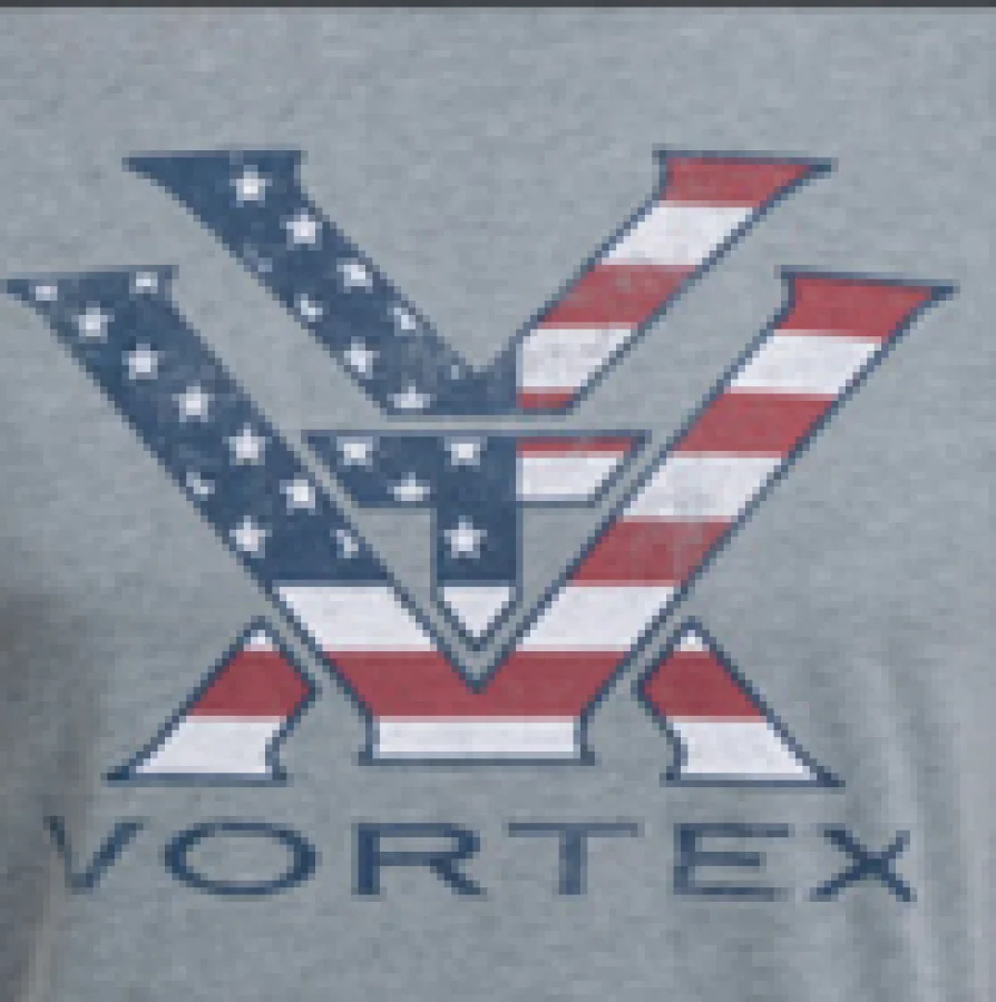 Vortex Stars and Stripes Short Sleeve T-Shirt, 2XL