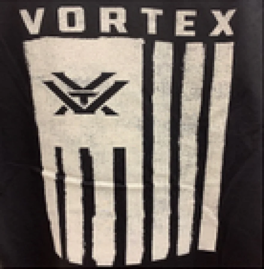 Vortex Men's Salute Short Sleeve T-Shirt, Black, 2XL