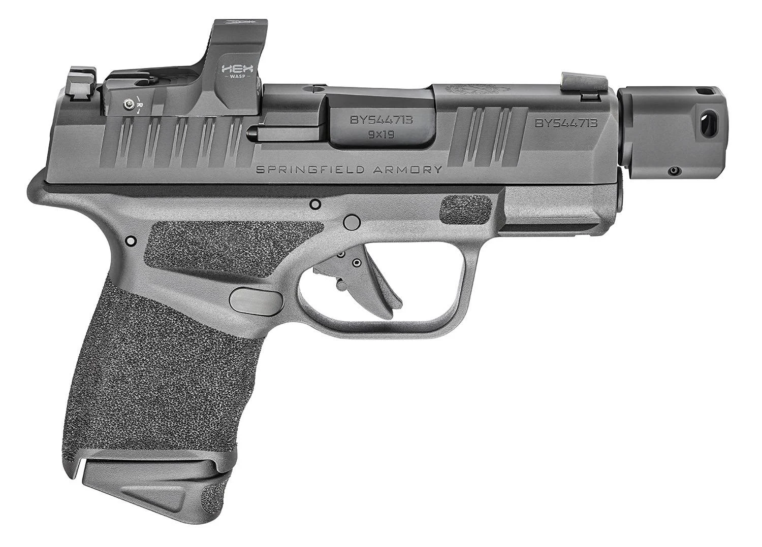 Springfield Armory 134468 HELLcat RDP 9mm 13+1 Double Action Only: Compact, smooth trigger, ideal for concealed carry.