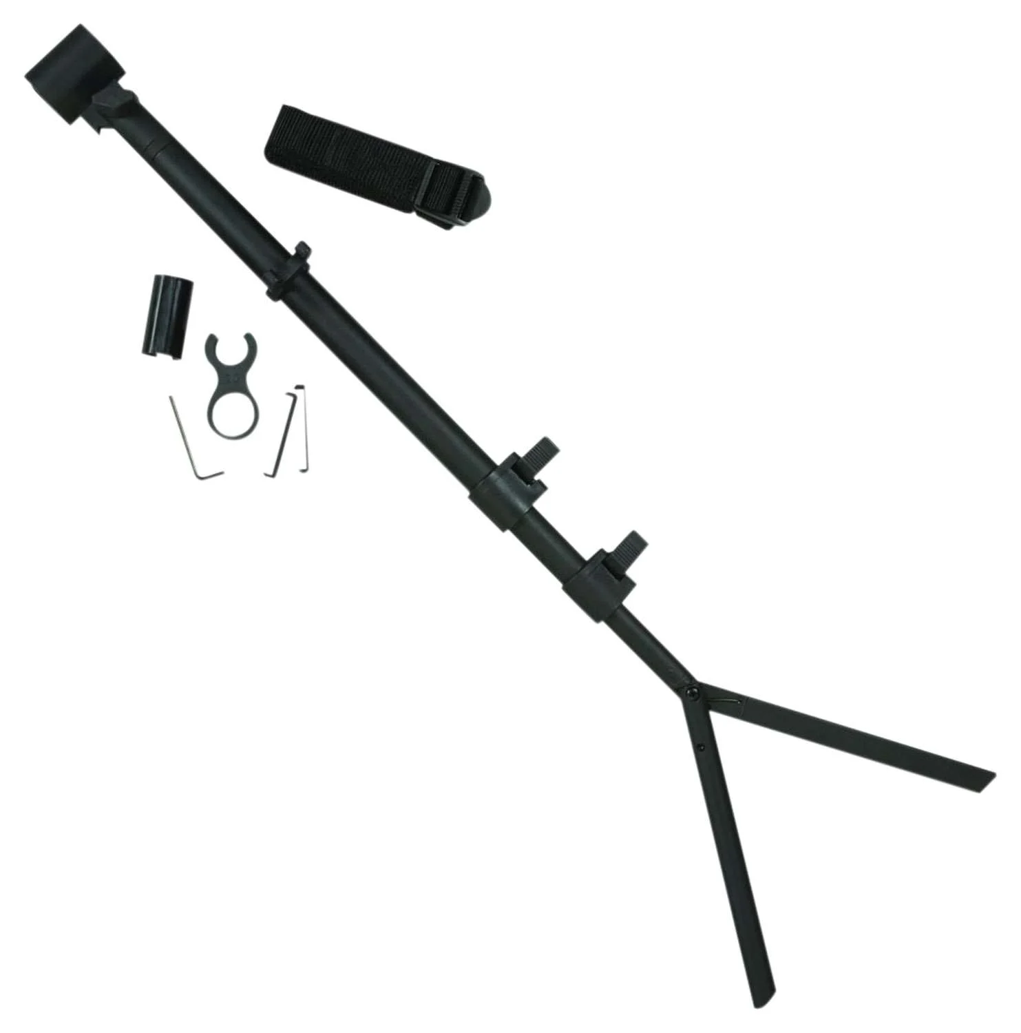 Hunters Specialties 00614 V-Pod Shooting Stick Fits 12 And 20 Gauge Shotguns Black
