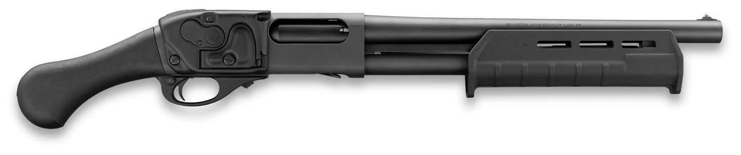 Remington 81238 870 Tactical 12 GA 4+1 Pump Shotgun with Crimson Trace Laser