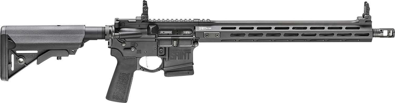 Springfield Armory STV916556BLC-B5 SAINT 5.56 NATO 10+1 Semi-Auto Rifle, Black, Adjustable B5 Sopmod Stock
