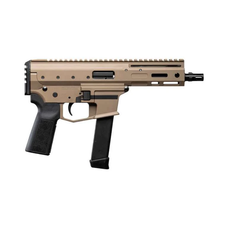 Angstadt Arms AAMDP09PF6 MDP-99mm Luger 5.85" Flat Dark Earth Black Polymer