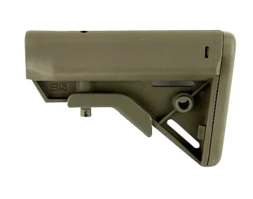 B5 Systems BRV1104 Bravo StockOD Green Synthetic for AR15/M4 with Mil-Spec Receiver Extension