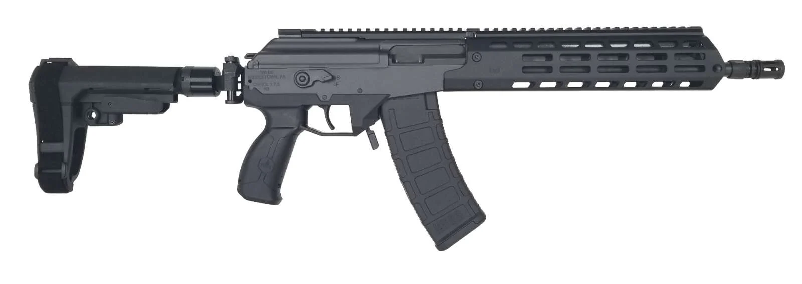 IWI GAP72SB Galil Ace Gen2 5.45X39 30+1 Pistol with SBA3 Stabilizing Brace