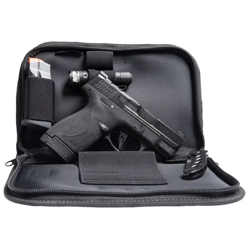 Smith & Wesson 13643 M&P 9 Shield Plus 9mm 13+1 Pistol: EDC Kit, Night Sights, Thumb Safety, Black