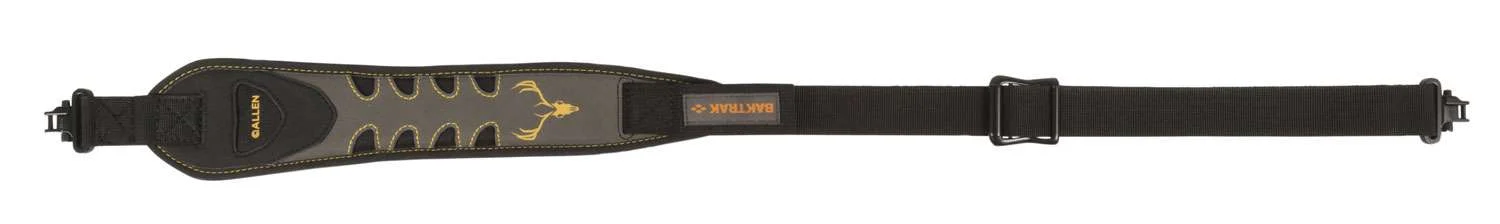 Allen 8357 BakTrak Aspen Sling with Swivels 1.25" W x 20.65" L Adjustable Gray Nubuck Leather Rifle