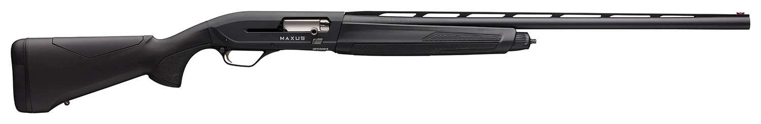 Browning 11700304 Maxus II Semi-Automatic 12 GA 4Rd Shotgun, Matte Black Composite, Fiber Optic Sights, 26" Barrel