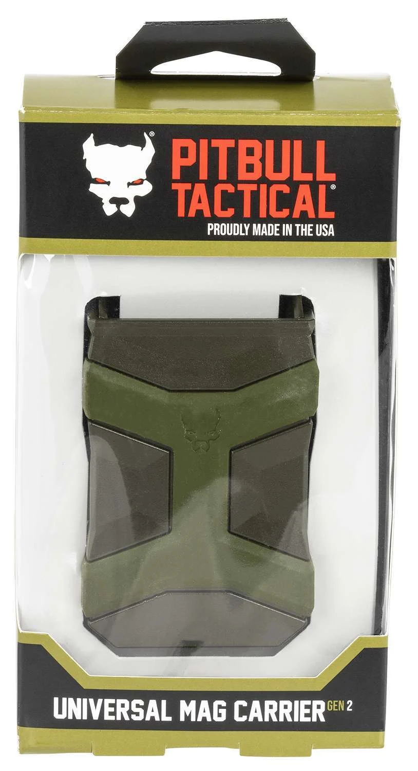 PITBULL TACTICAL UNIVERSAL MAG CARRIER OD GREEN