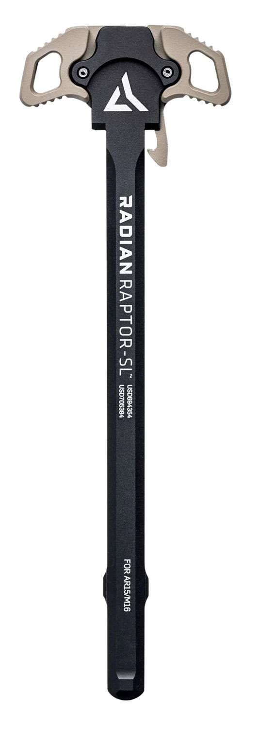 RADIAN WEAPONS R0284 Raptor-SLCharging Handle AR-15, M16 Flat Dark Earth Aluminum