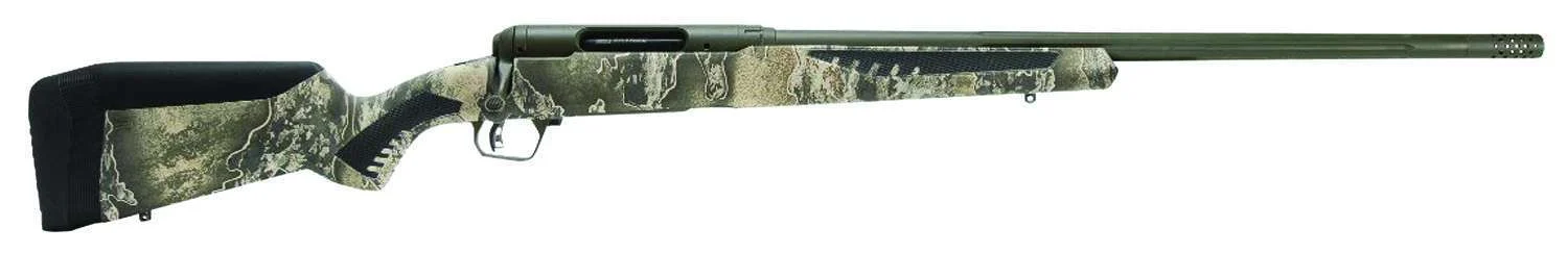 Savage 57743 110 Timberline 6.5 PRC 3+1 24" Realtree Excape Fixed AccuFit Stock OD Green Cerakote Right Hand