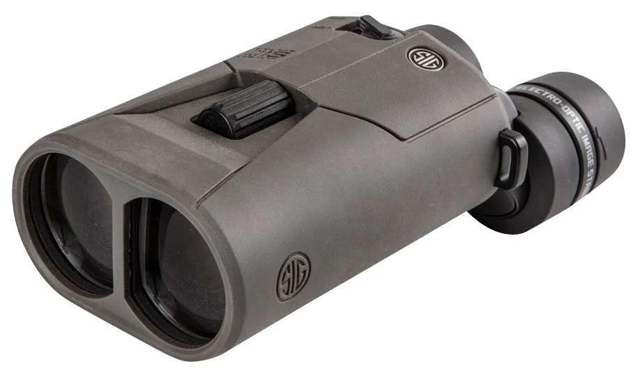 Sig Sauer Electro-Optics SOZ61601 Zulu6Binocular 16x 42mm Image Stabilization 3.8 degrees FOV Graphite/Black