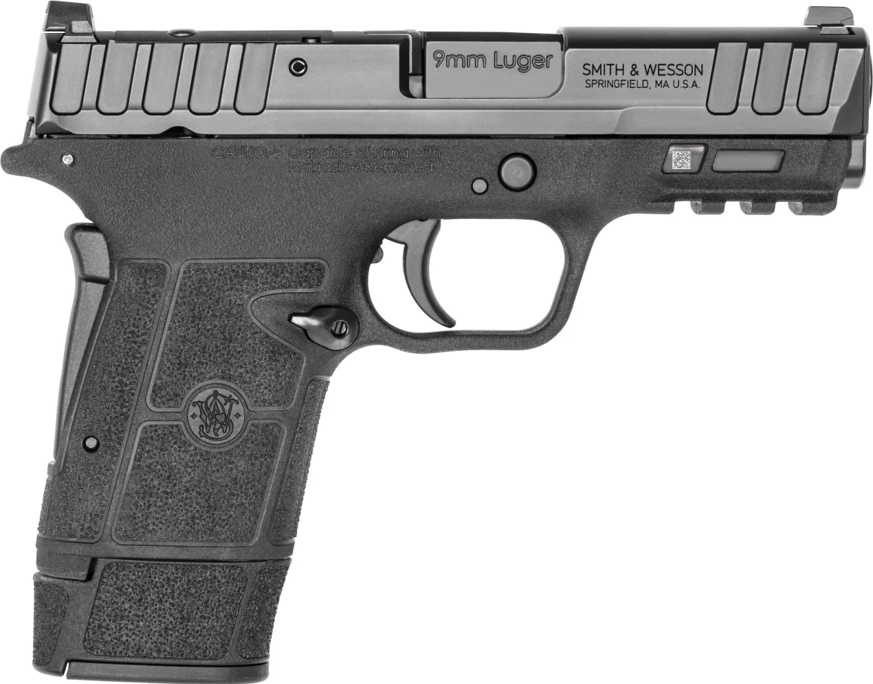 Smith & Wesson 13592 Equalizer 9mm 15+1 Pistol: Micro-Compact, Optics-Ready, Easy-Rack, No Safety