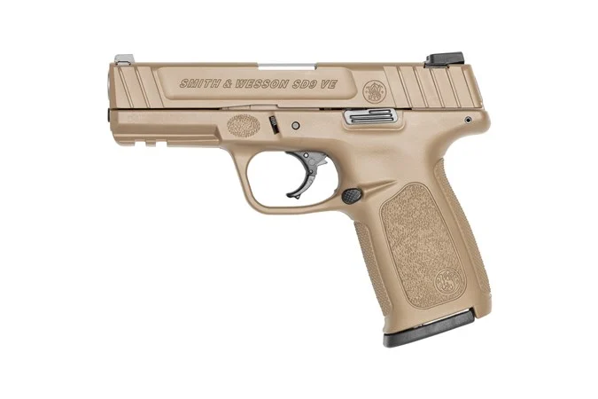 Smith & Wesson 13655 SD9VE 9mm 16+1 Pistol: Striker Fire, FDE Finish