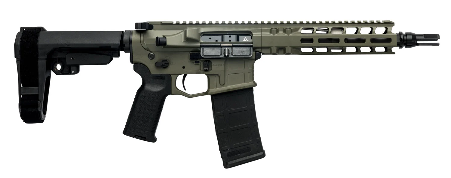 Radian Weapons R0505 Model 1 Pistol .300 AAC Blackout 30+1 Semi-Auto OD Green Cerakote