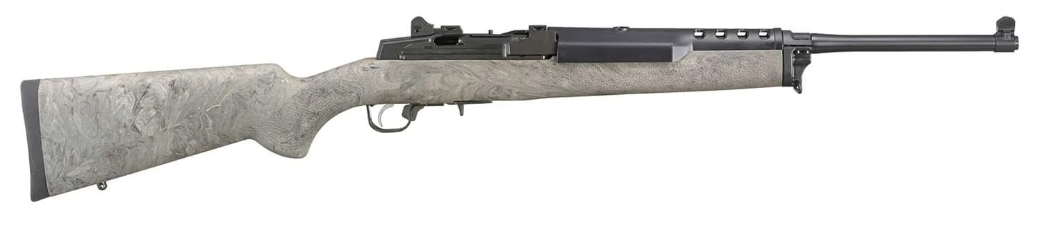 Ruger 5877 Mini-14 Tactical 5.56 18.50" 5+1 Semi-Auto, Hogue Green Stock