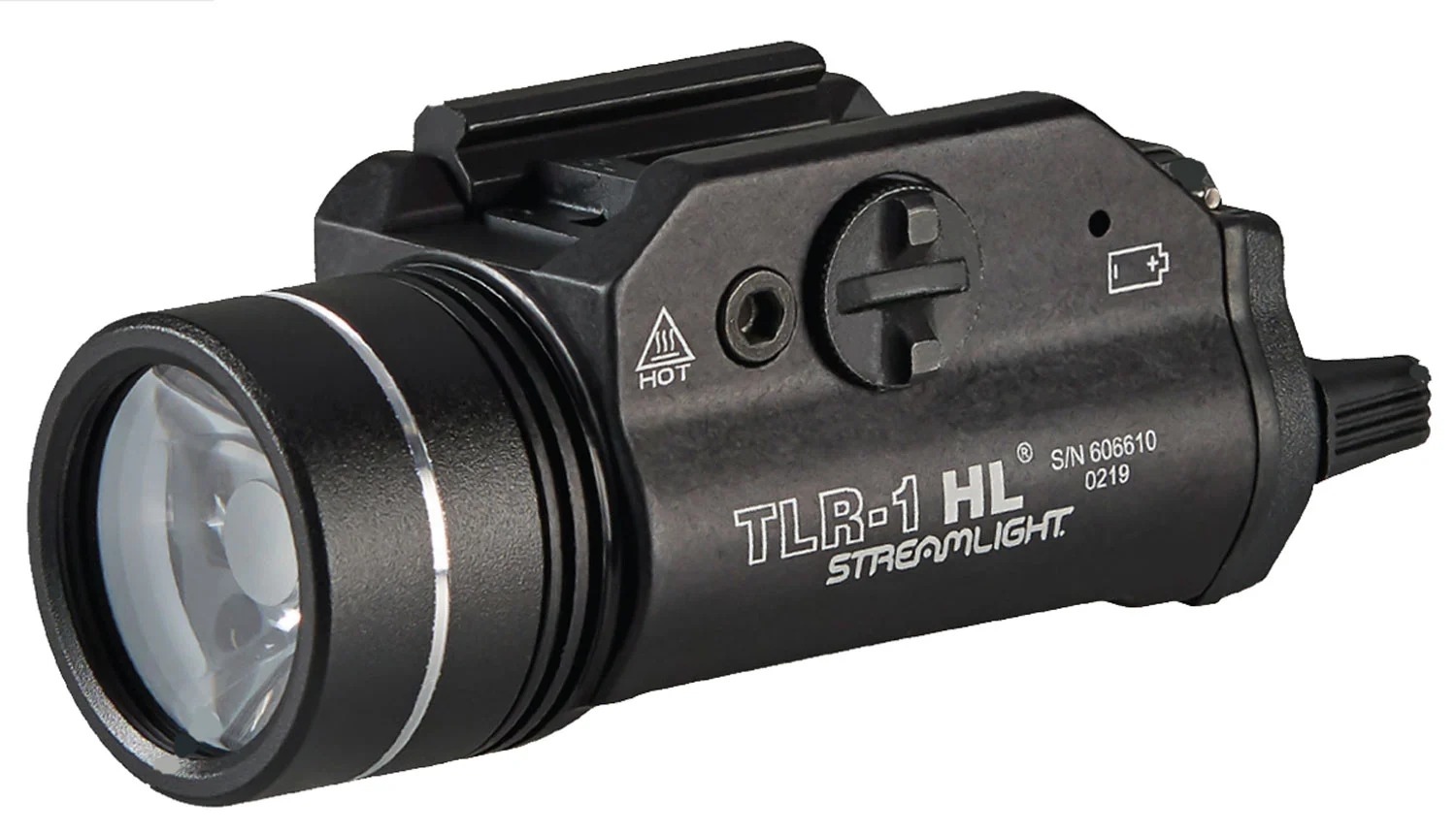 Streamlight 69889 TLR-1 HL Weapon Light with Dual Remote Kit White 1000 Lumens CR123A Lithium Battery Black Aluminum