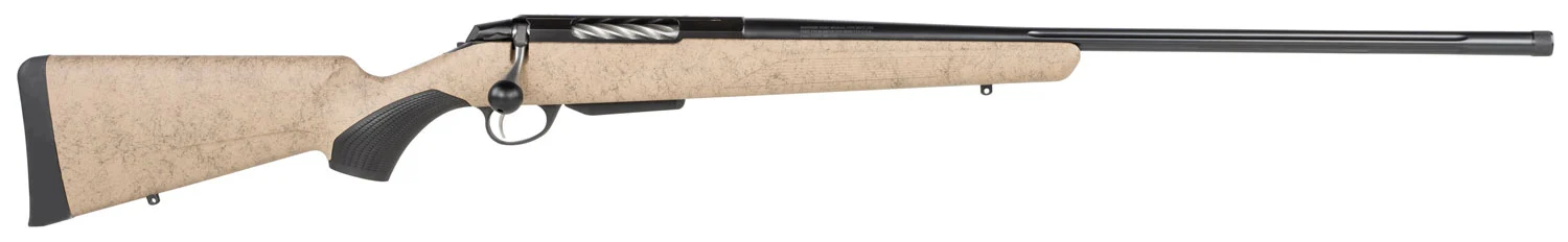 Tikka T3 JRTXRT340 T3x Lite 270 WSM 3+1 24.30" Tan w/Black Spider Webbing Roughtech Stock Black Right Hand