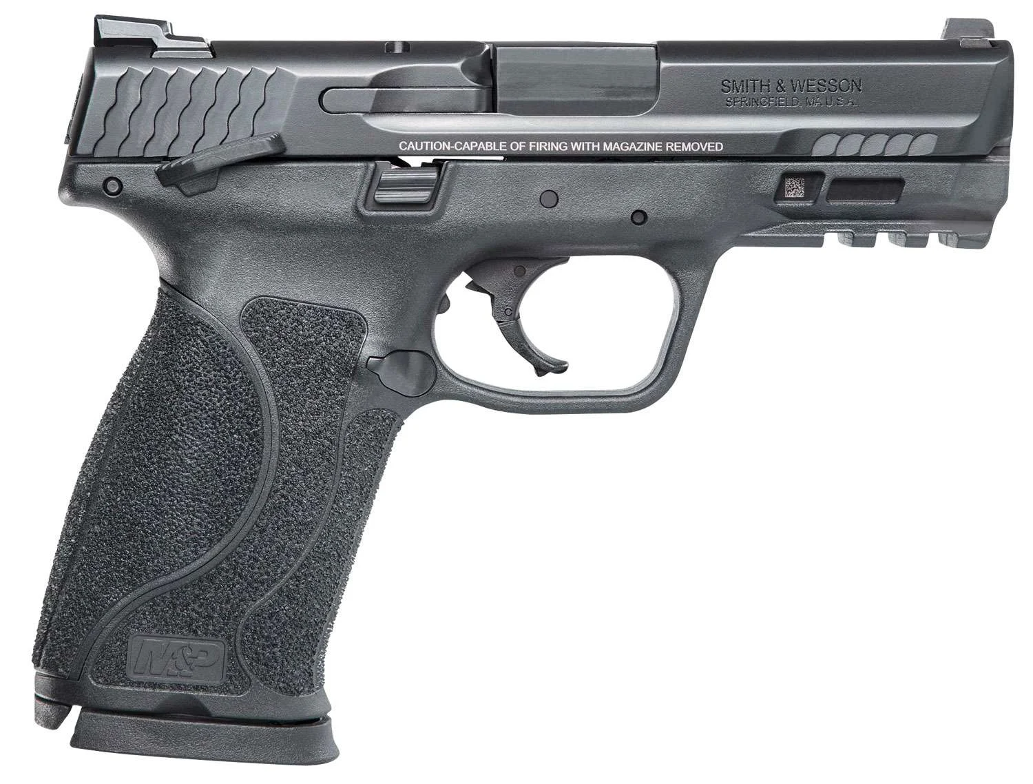 Smith & Wesson 12105 M&P45 M2.0 .45 ACP 10Rd Semi-Automatic Pistol, Black with Thumb Safety