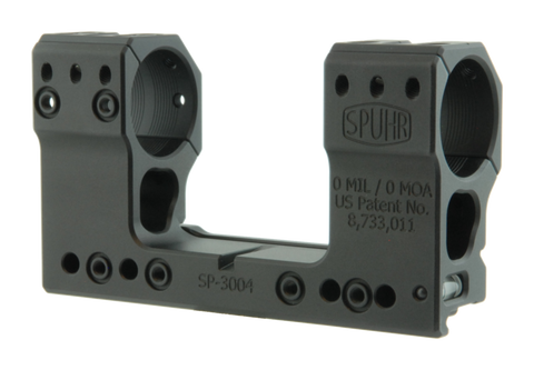 **DISCONTINUED** Spuhr SP-3004: 30mm Picatinny Mount 0 MOA - 1.89"