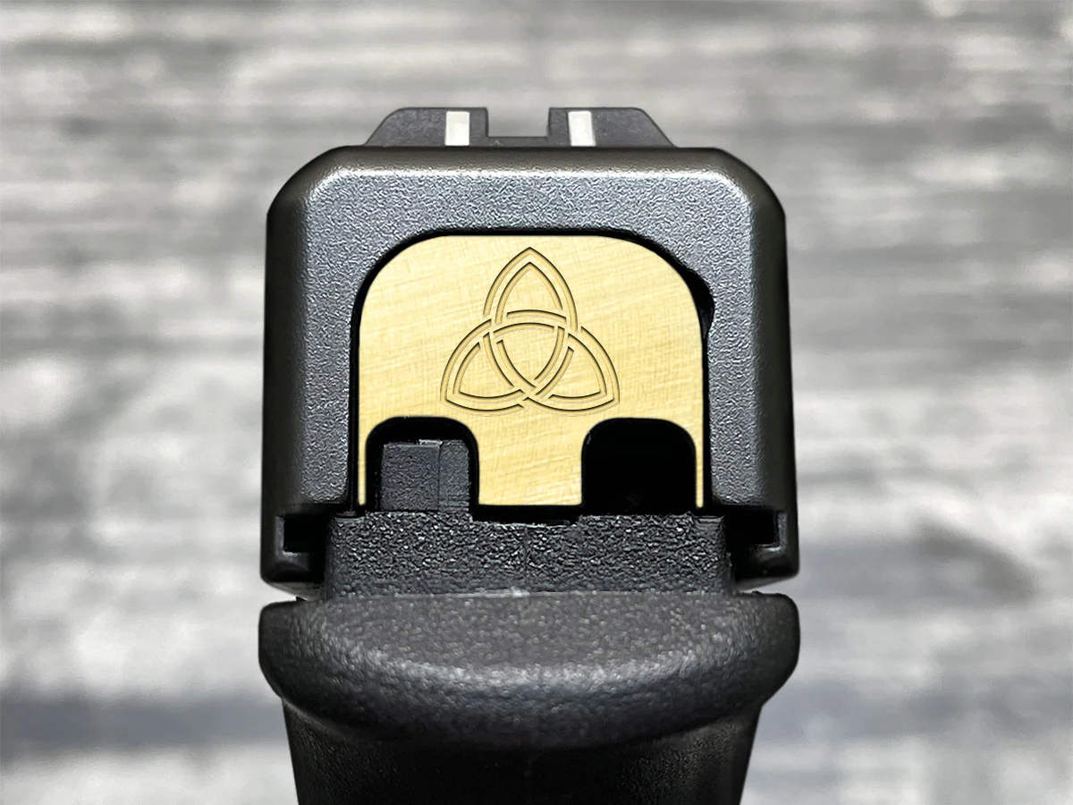 Milspin Irish Knot Slide Back Plate