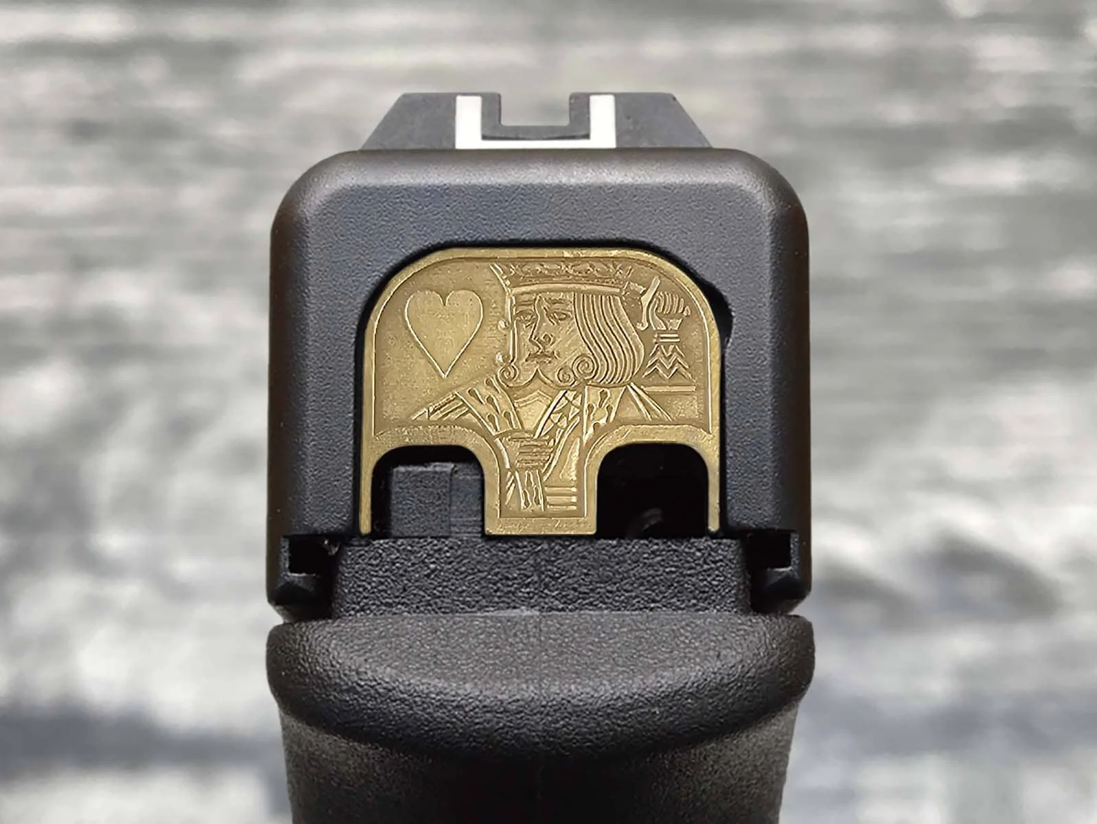 King & Queen 3D Slide Back Plate (Limited Release)