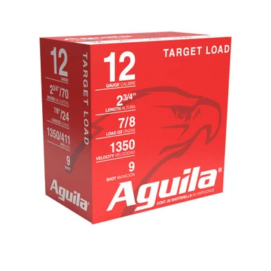 Aguila 12 Gauge 1CHB1254 Skeet Load High Velocity 2.75" 7/8oz 9 Shot
