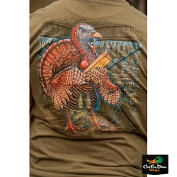 COMBAT WATERFOWL - LARRY LONGBEARD T-SHIRT