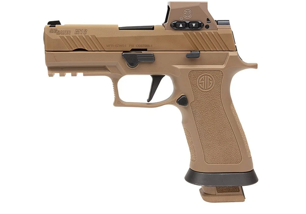 Sig Sauer M18X, 9mm, Coyote Tan, Romeo17