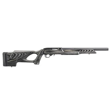 RUGER 10/22 Target Lite 22 LR 16.13in Threaded Barrel 10rd Black Laminate Thumbhole Stock Rifle (21186)