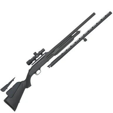 MOSSBERG 500 Combo 12Ga 28in/24in 5rd 2.5x20 Scope Pump-Action Shotgun (58244)