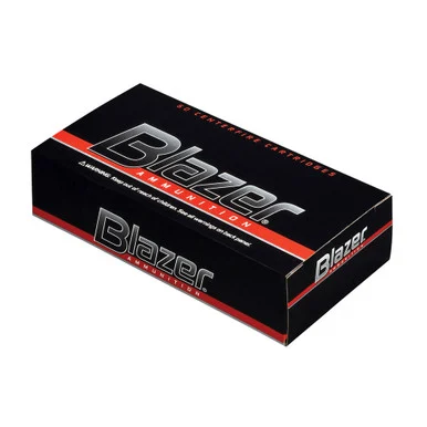 CCI Speer Blazer 380 ACP 95 Grain Total Metal Jacket Ammo, 50 Round Box (3505)