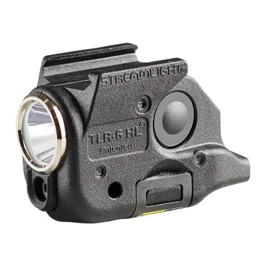 STREAMLIGHT TLR-6 HL 300 Lumens Black Rechargeable Tactical Weapon Light for Glock 43X/48 MOS (69345)