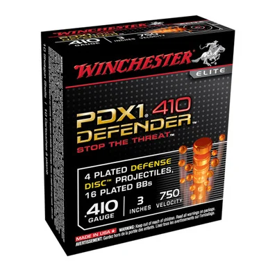 WINCHESTER PDX1 Defender 410 Ga 3in Shotshell (S413PDX1)