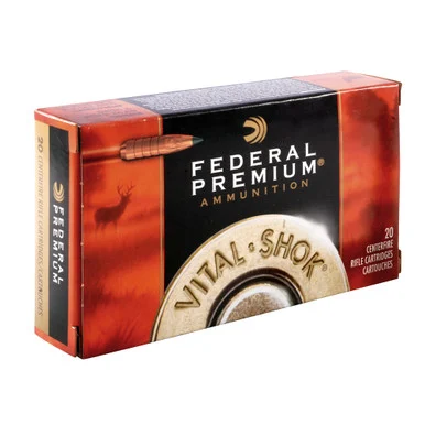 FEDERAL Vital-Shok 270 Win. 130 Grain Trophy Copper Ammo, 20 Round Box (P270TC1)