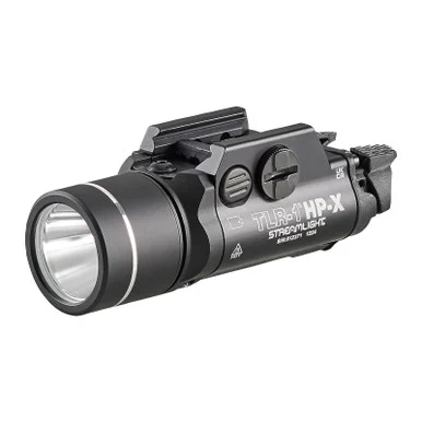 STREAMLIGHT TLR-1 HP-X 1000 Lumens Black Weapon Light with Rail Locating Keys and Batteries (69167)