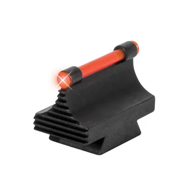 TRUGLO 3/8in Fiber Optic Red .343in Height, Metal Dovetail Sights (TG95343RR)