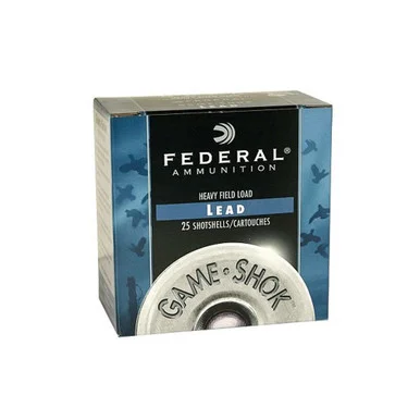 FEDERAL Game Shok Game Load 20Ga 2.75in 7/8oz #6 Shot 25rd Box Shotshells (H2006)