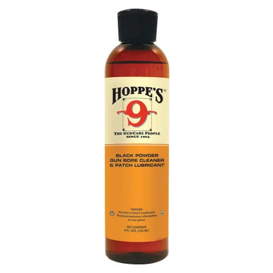 HOPPE'S No. 9 8oz Bottle Black Powder Bore Cleaner and Lubricant (999)